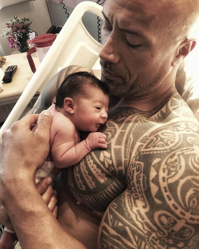 Dwayne Rock Johnson s dcérou Tiana Instagram