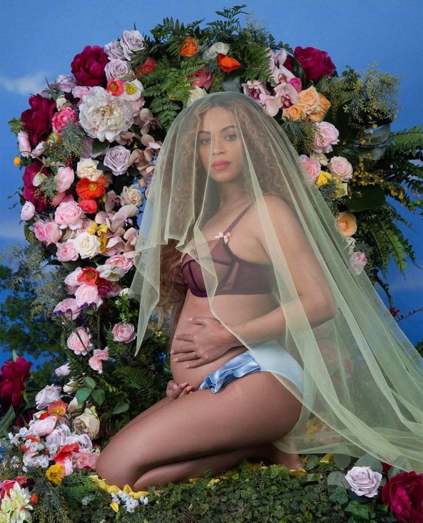Beyonce, tehotná s dvojčatami Instagram
